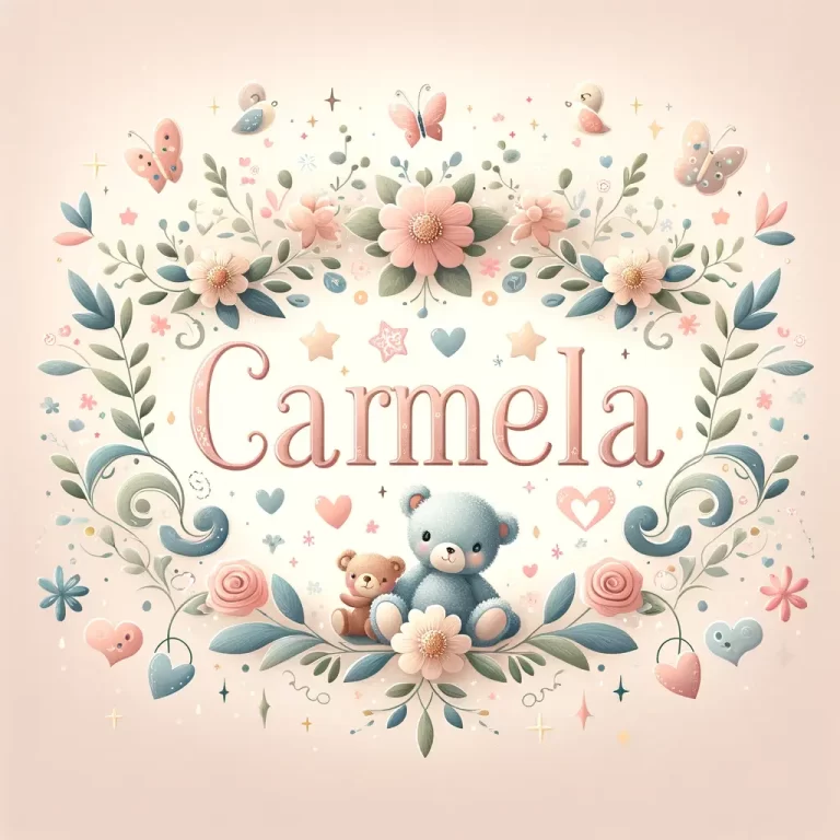 Nombre Carmela, origen y significado | Minenito