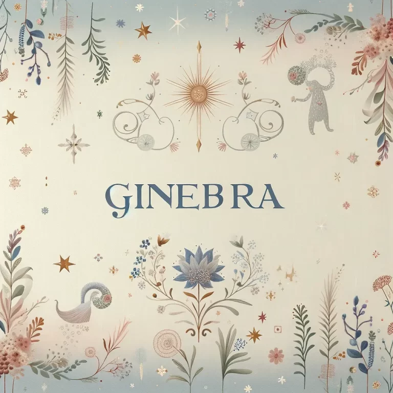 Nombre Ginebra, origen y significado | Minenito