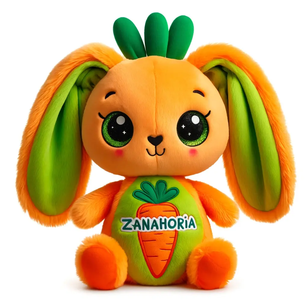Nombre para peluches conejitos Zanahoria | Minenito
