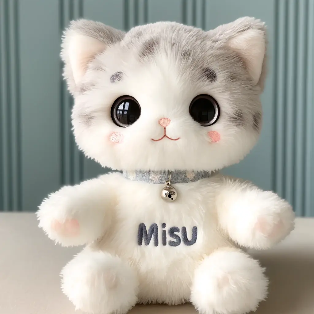 Nombre para gatito de peluche Misu | Minenito