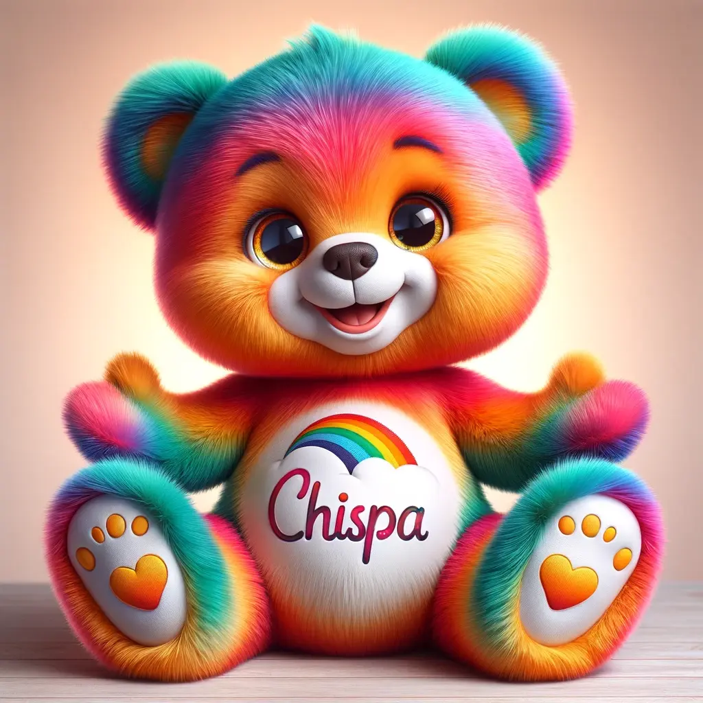 Nombre para oso de peluche Chispa | Minenito