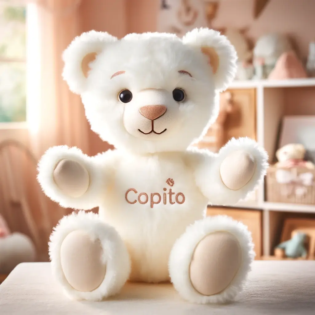 Nombre para oso de peluche Copito | Minenito