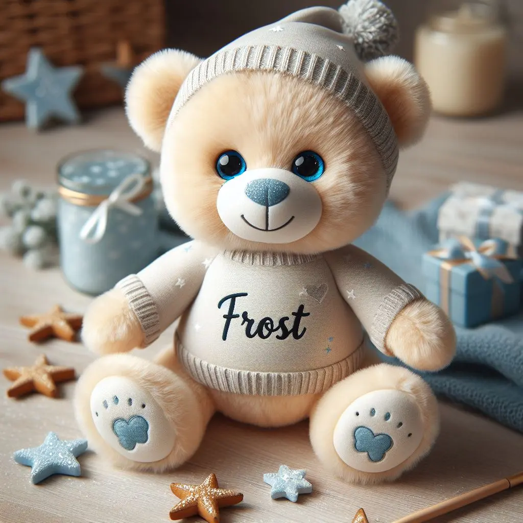 Nombre para oso de peluche Frost | Minenito