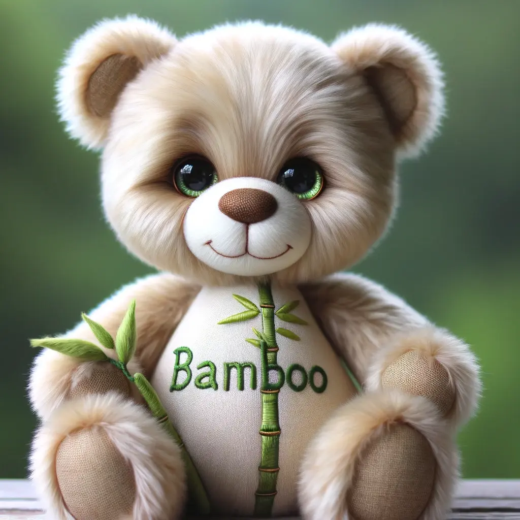 Nombre para oso de peluche Bamboo | Minenito