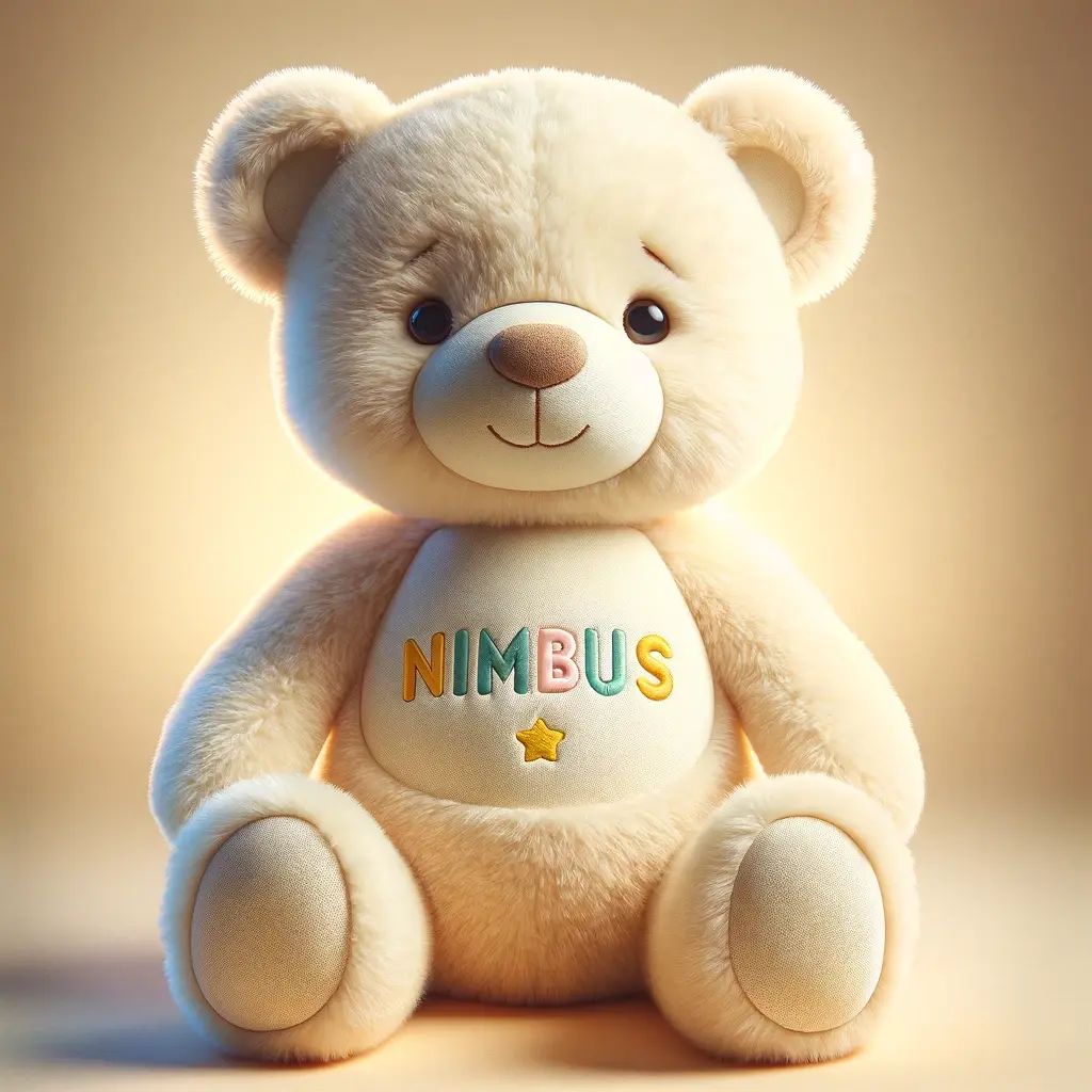 Nombre para oso de peluche Nimbus | Minenito