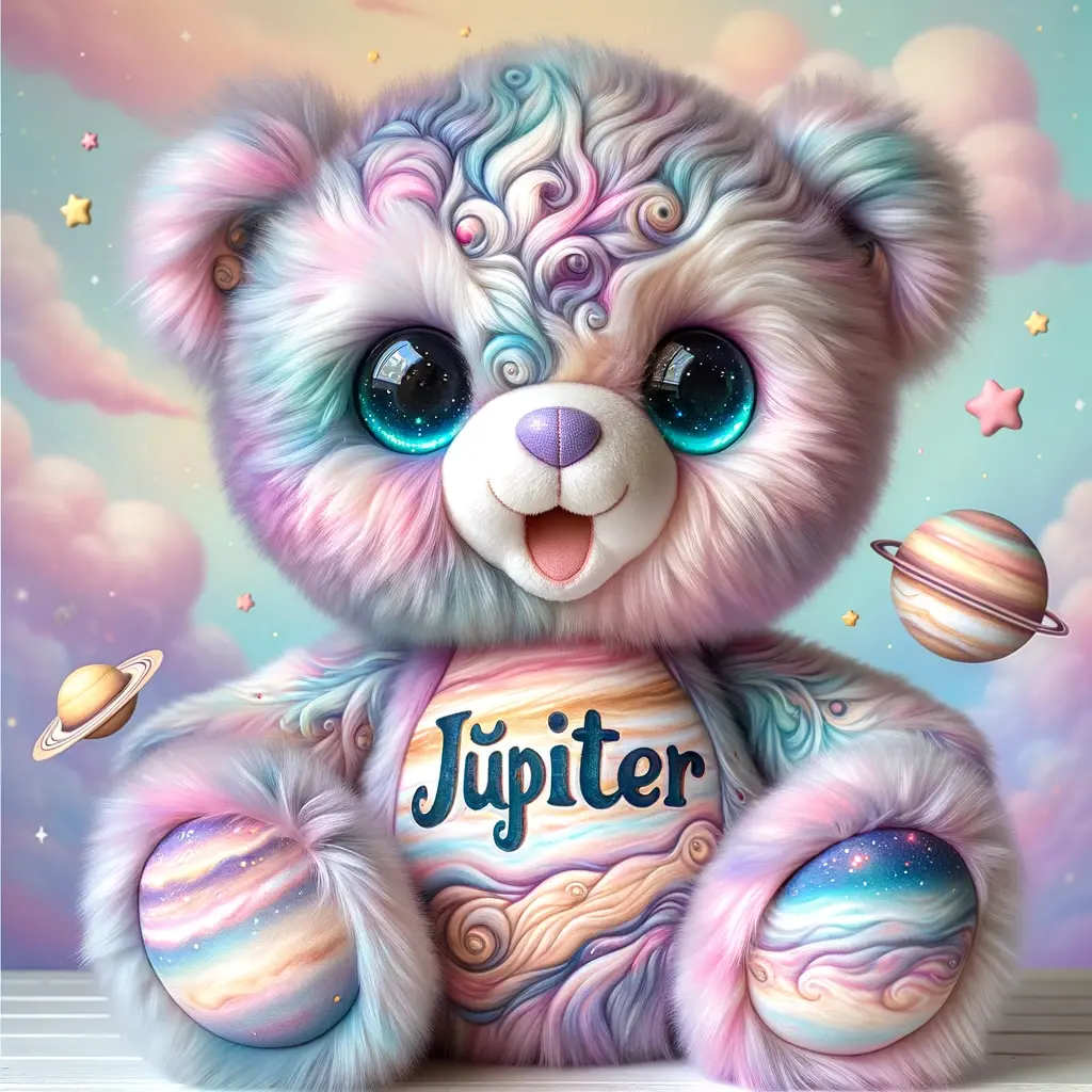 Nombre para oso de peluche Júpiter | Minenito