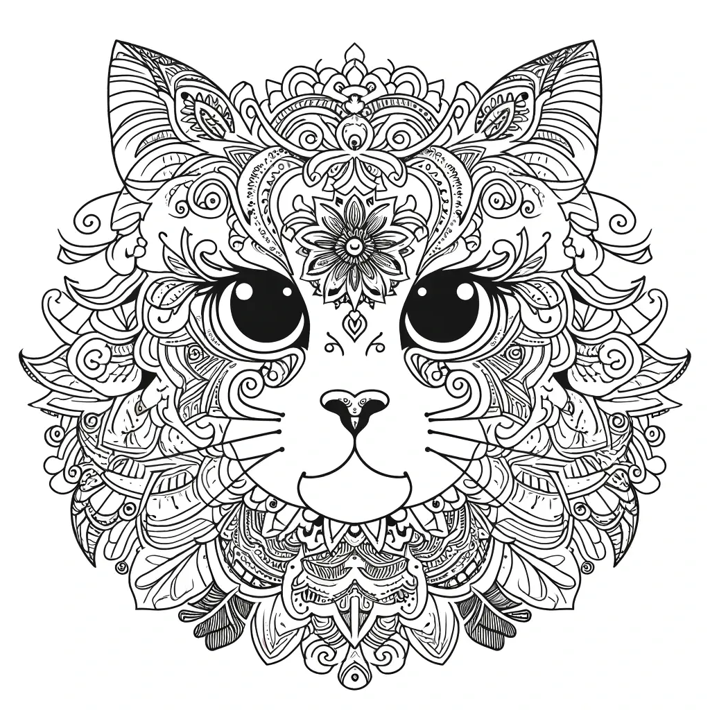 Mandalas de animales para colorear e imprimir ❤️ | Minenito