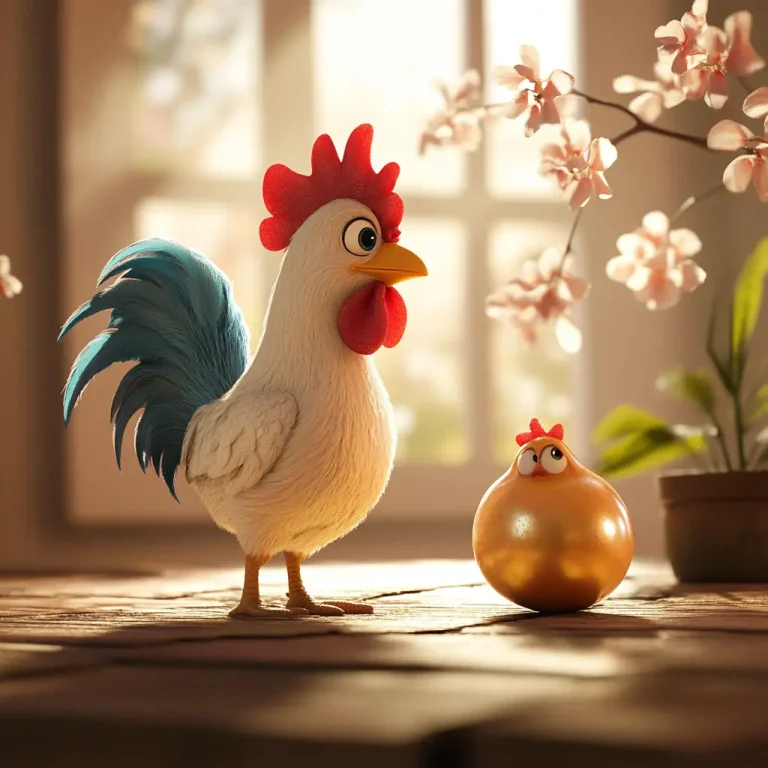 Fábula El gallo y la perla ❤️ | Minenito