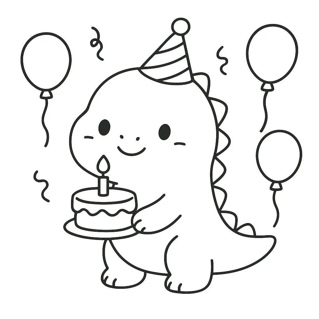 Dibujos de dinosaurios y dinos para colorear: imprimir y pintar gratis ❤️ | Minenito