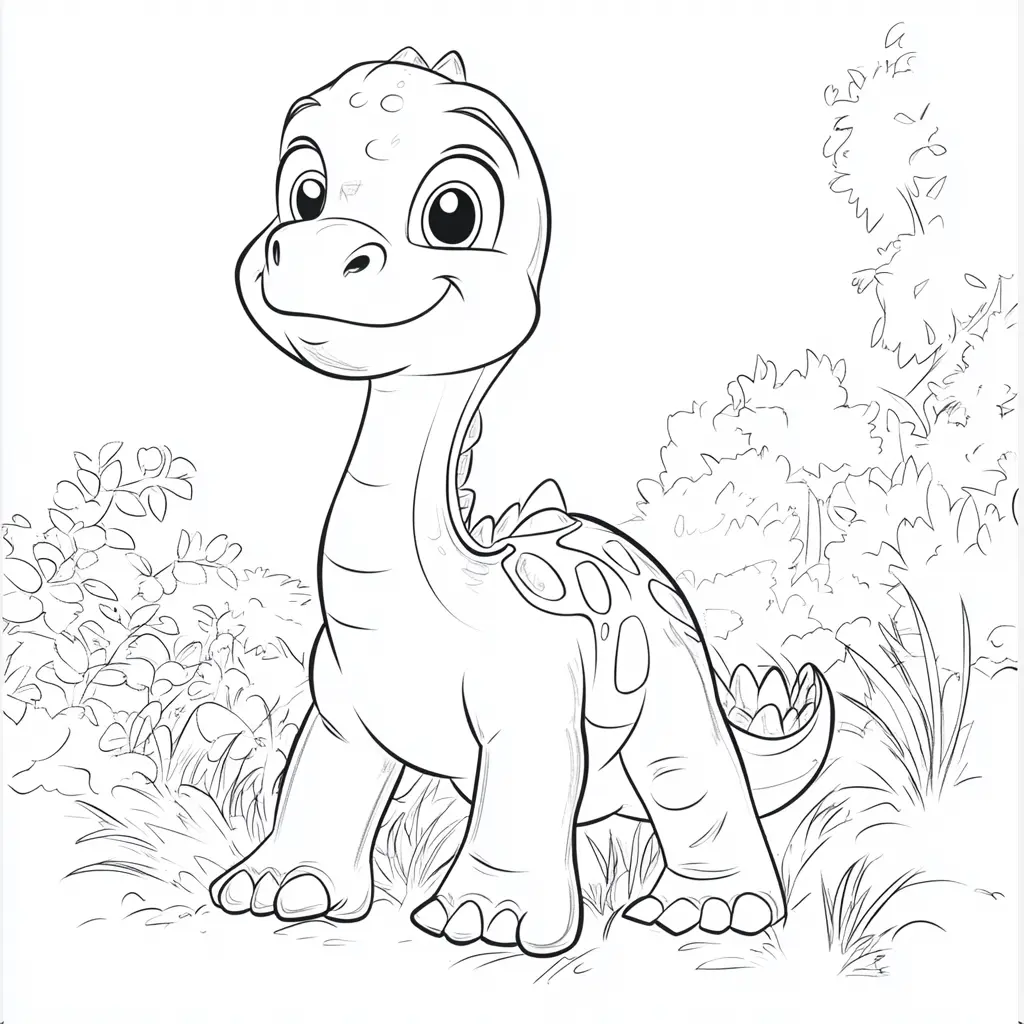 Dibujos de dinosaurios y dinos para colorear: imprimir y pintar gratis ❤️ | Minenito