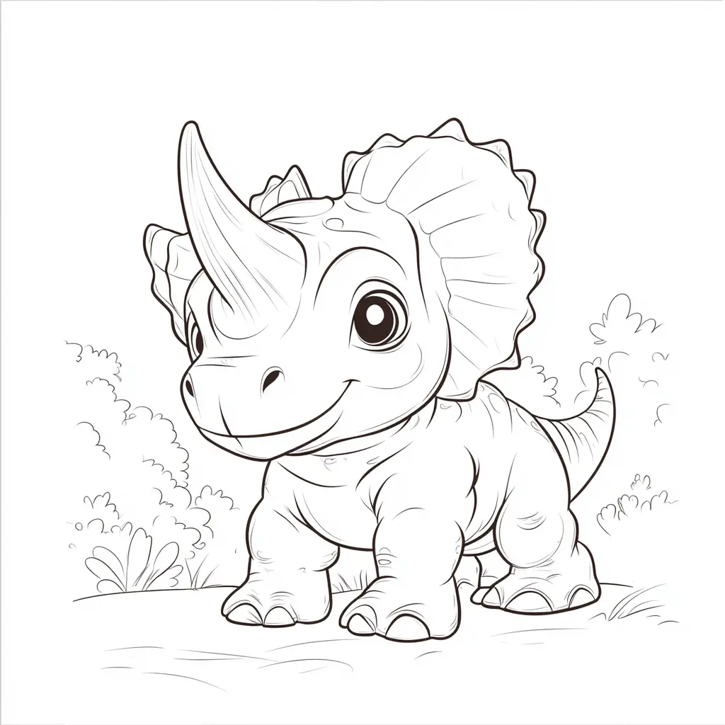 Dibujos de dinosaurios y dinos para colorear: imprimir y pintar gratis ❤️ | Minenito