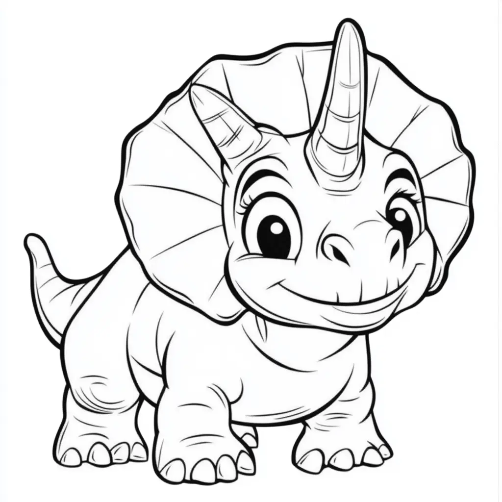Dibujos de dinosaurios y dinos para colorear: imprimir y pintar gratis ❤️ | Minenito