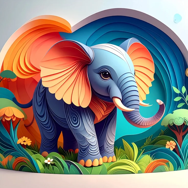 Dibujos de elefantes para colorear ❤️ | Minenito