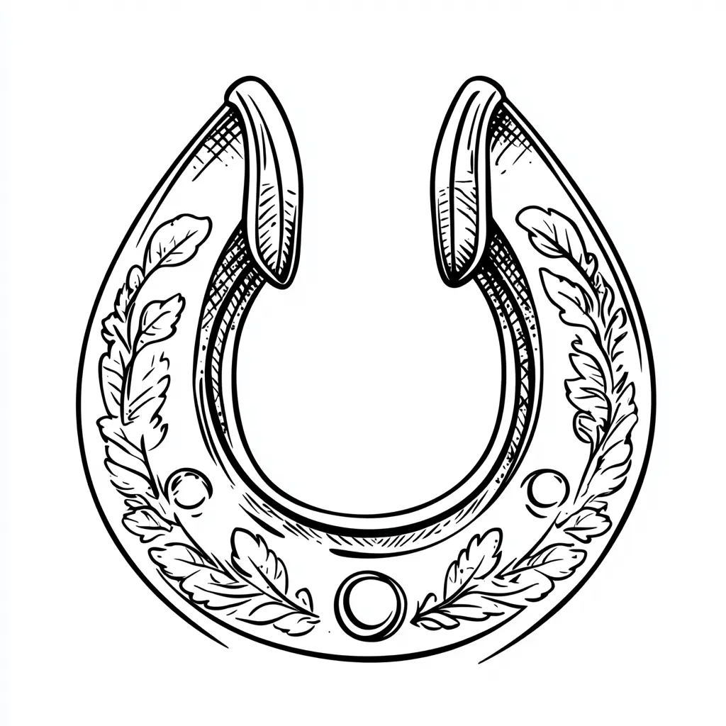 Herradura con estilo: Dibujos de caballos para colorear ❤️ | Minenito