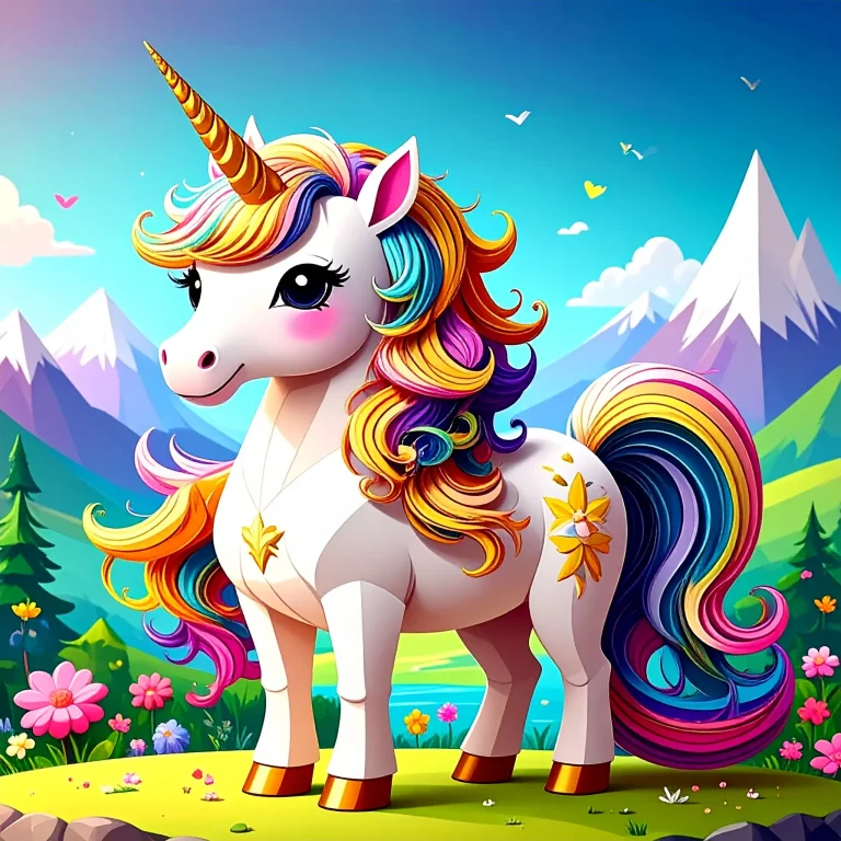 Dibujos de unicornios para colorear: imprimir y pintar ❤️ | Minenito