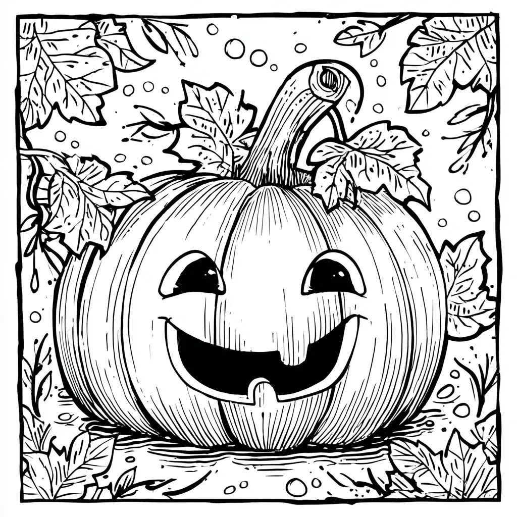 Dibujos de Halloween para colorear | CALABAZA GRACIOSA Dibujos de Halloween para colorear | CALABAZA GRACIOSA
