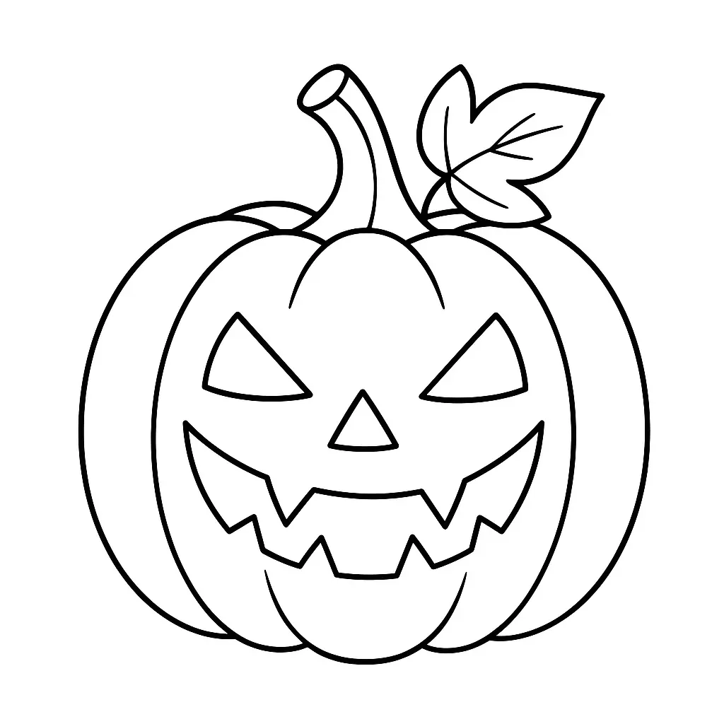 Dibujos de Halloween para colorear | SILUETA DE CALABAZA Dibujos de Halloween para colorear | SILUETA DE CALABAZA