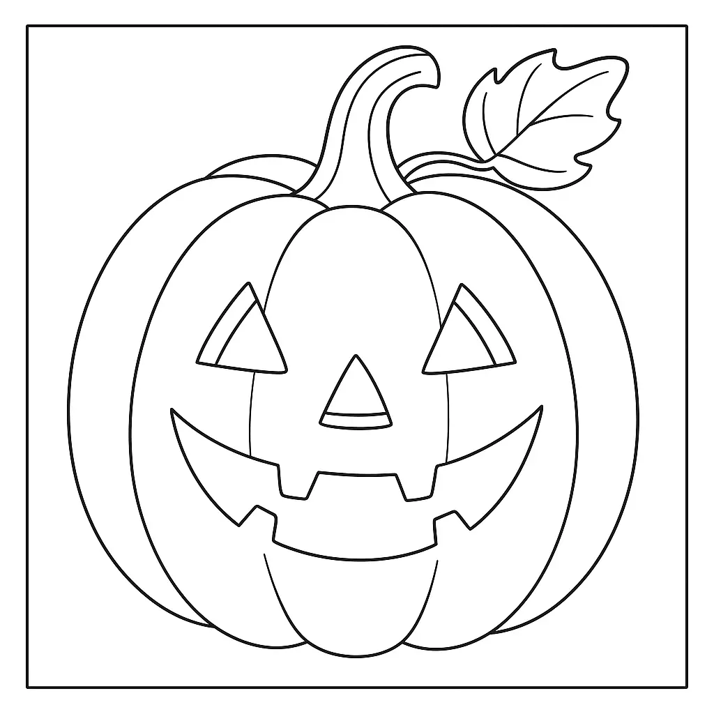 Dibujos de Halloween para colorear | CALABAZA FÁCIL Dibujos de Halloween para colorear | CALABAZA FÁCIL