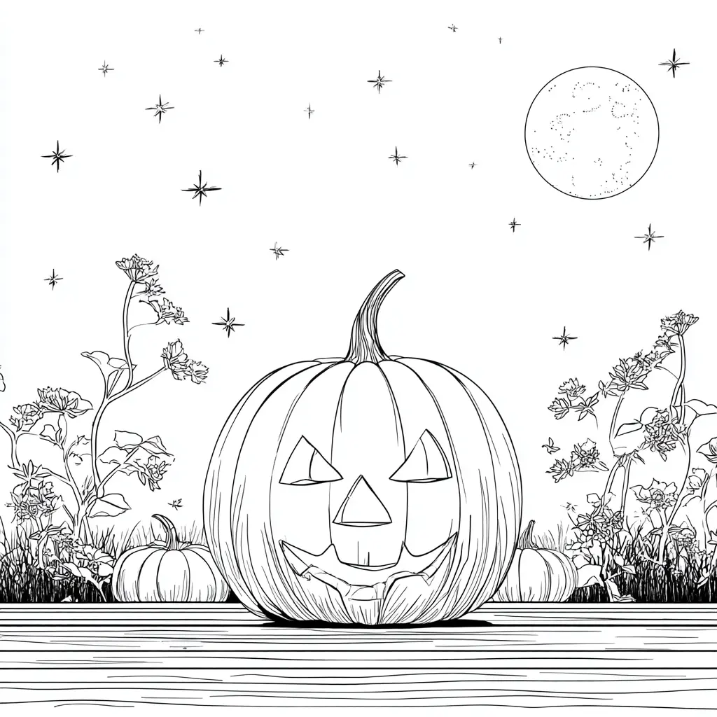 Dibujos de Halloween para colorear | LA CALABAZA MÁGICA Dibujos de Halloween para colorear | LA CALABAZA MÁGICA