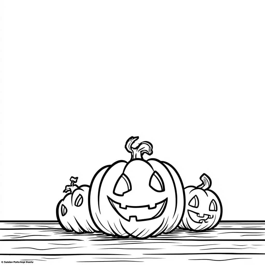 Dibujos de Halloween para colorear | CALABAZAS BEBÉS Dibujos de Halloween para colorear | CALABAZAS BEBÉS