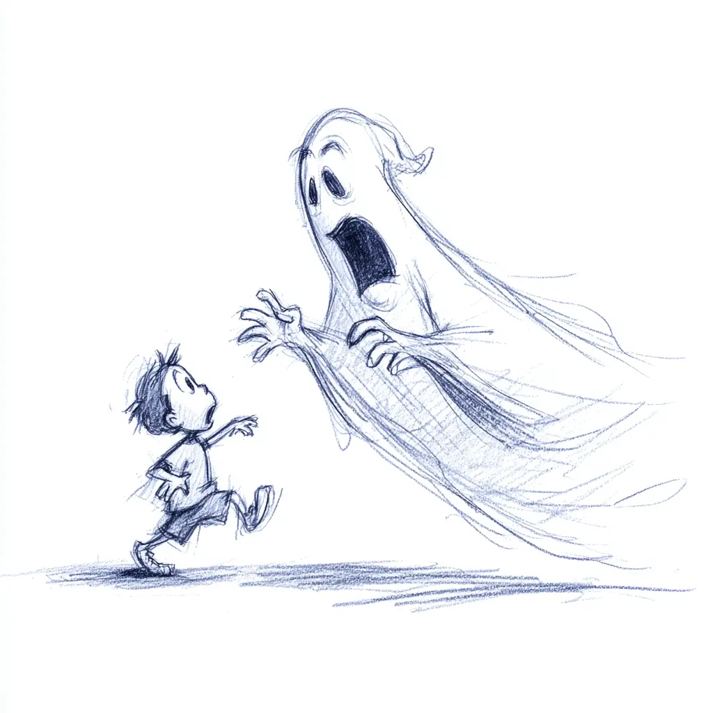 Dibujos de Halloween para colorear | NIÑO Y FANTASMA Dibujos de Halloween para colorear | NIÑO Y FANTASMA