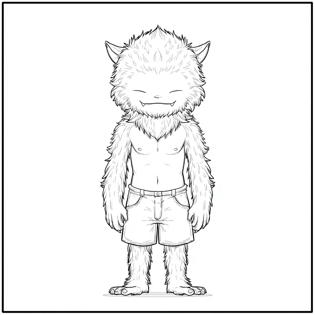 Dibujos de Halloween para colorear | DISFRAZ DE HOMBRE LOBO Dibujos de Halloween para colorear | DISFRAZ DE HOMBRE LOBO