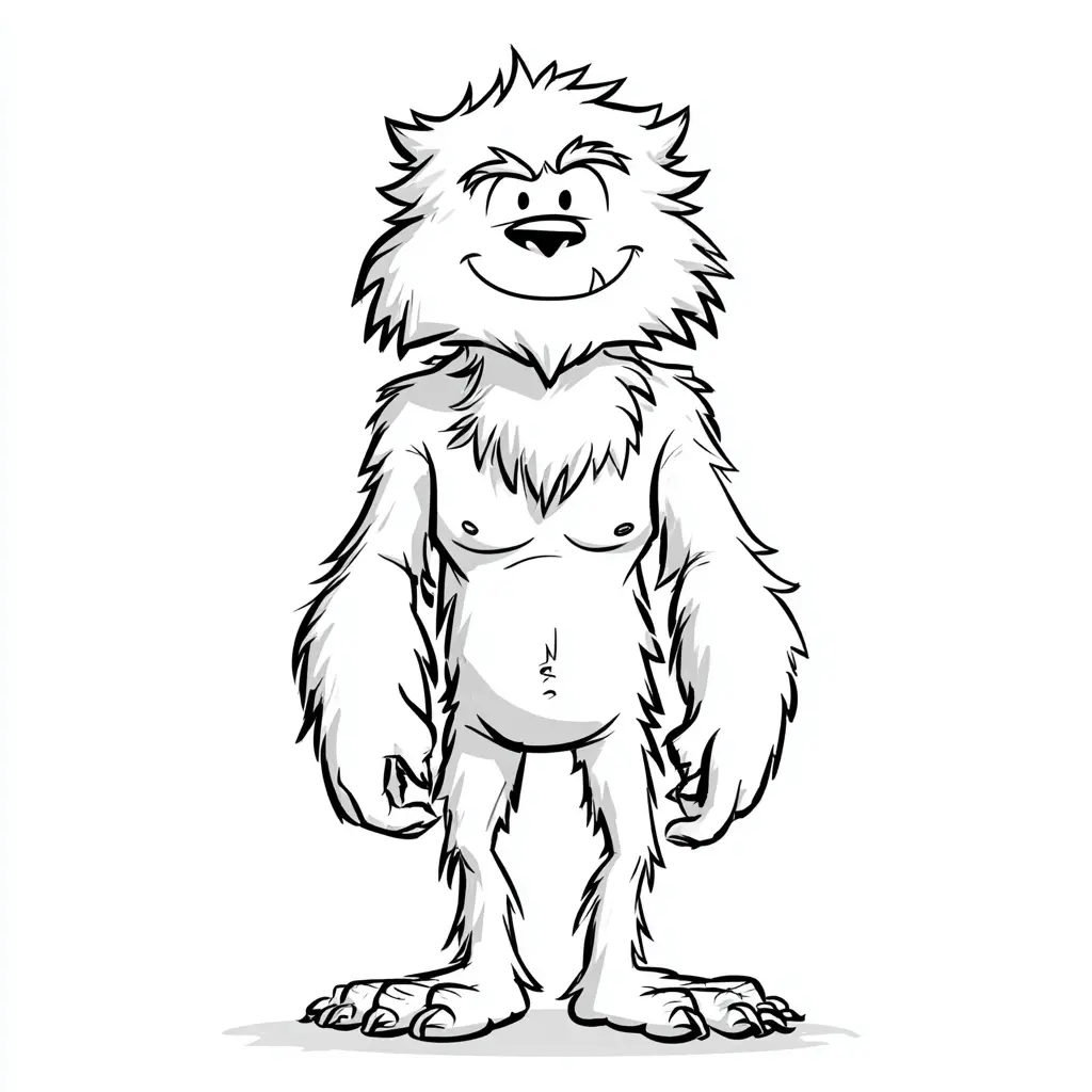 Dibujos de Halloween para colorear | HOMBRE LOBO FELIZ Dibujos de Halloween para colorear | HOMBRE LOBO FELIZ