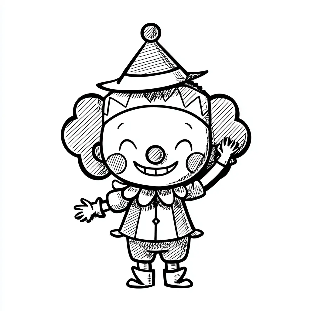 Dibujos de Halloween para colorear | PAYASO CHIBI DE DIBUJOS Dibujos de Halloween para colorear | PAYASO CHIBI DE DIBUJOS