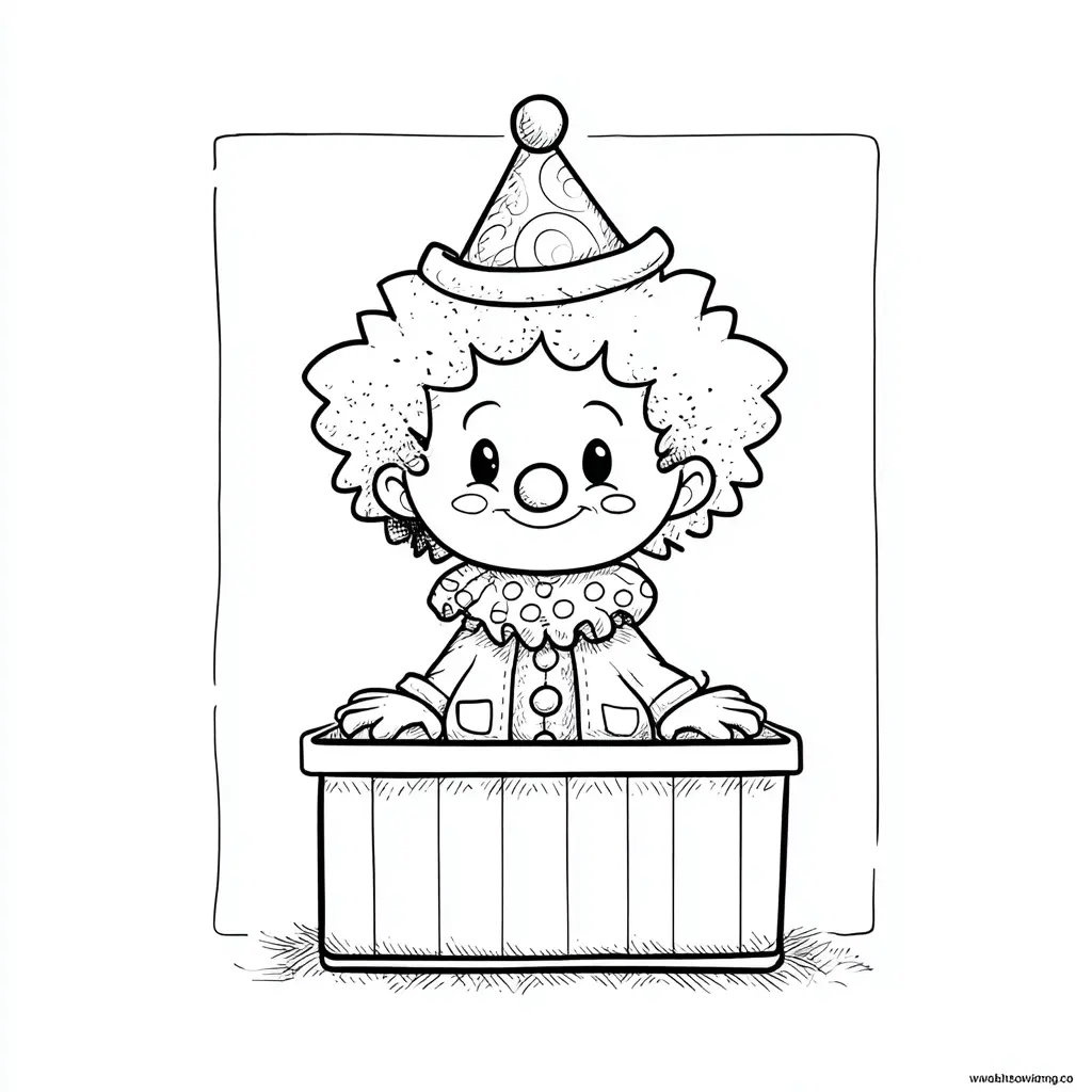 Dibujos de Halloween para colorear | PAYASO CHIBI DE JUGUETE Dibujos de Halloween para colorear | PAYASO CHIBI DE JUGUETE