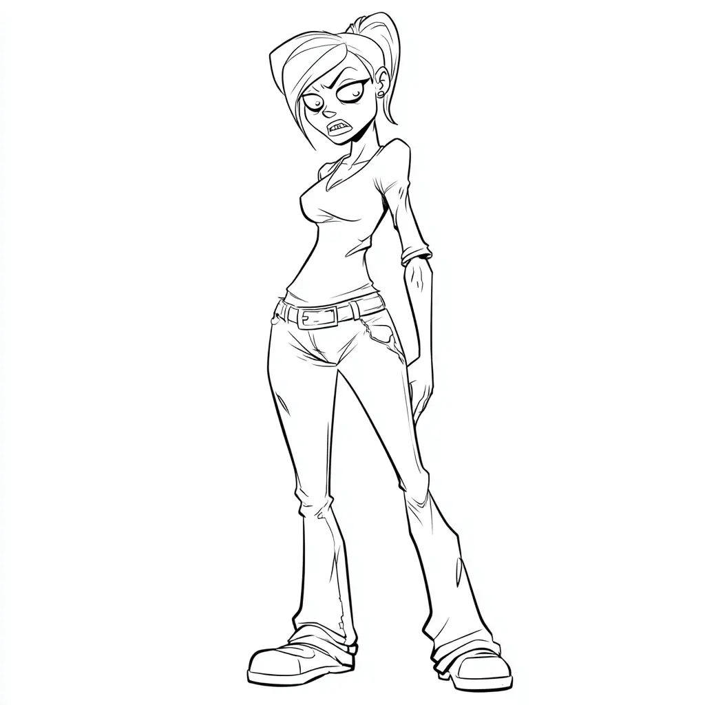 Dibujos de Halloween para colorear | ZOMBI MODERNA Dibujos de Halloween para colorear | ZOMBI MODERNA