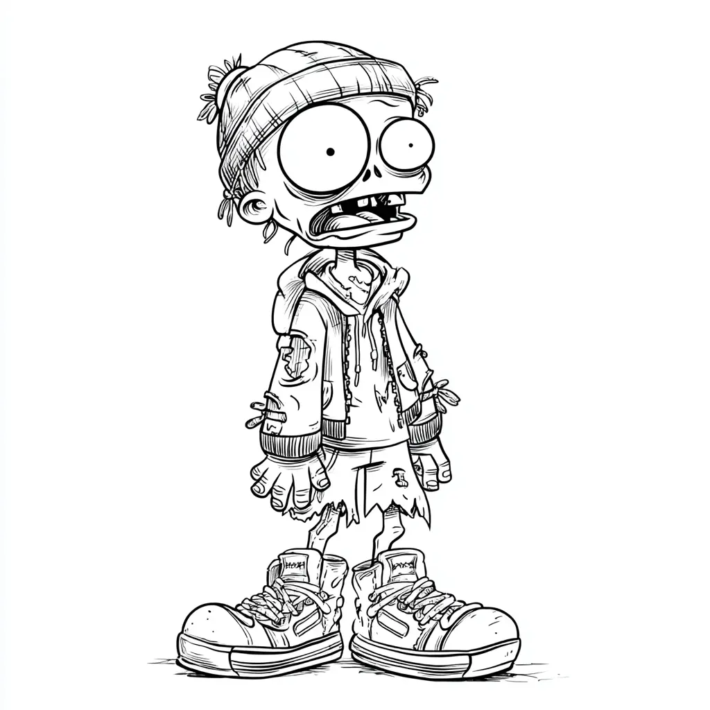 Dibujos de Halloween para colorear | ZOMBI EXPLORADOR Dibujos de Halloween para colorear | ZOMBI EXPLORADOR