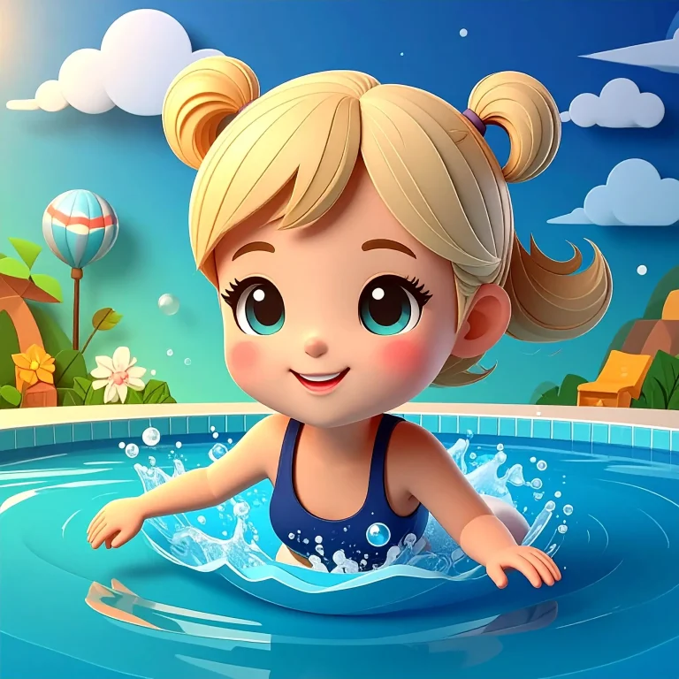 Dibujos de natación para colorear ❤️ | Minenito