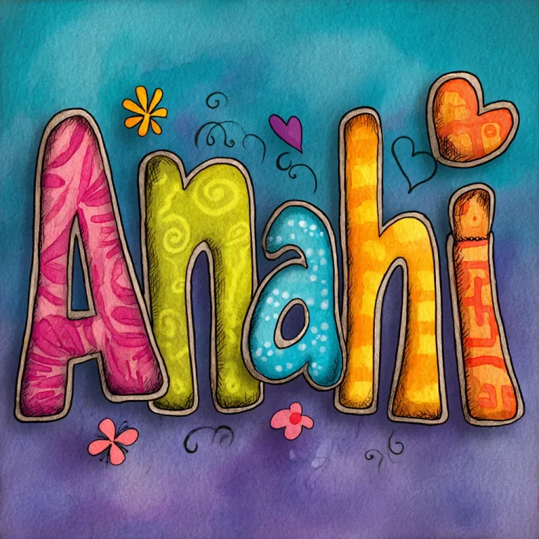 Nombre Anahí, origen y significado | Minenito