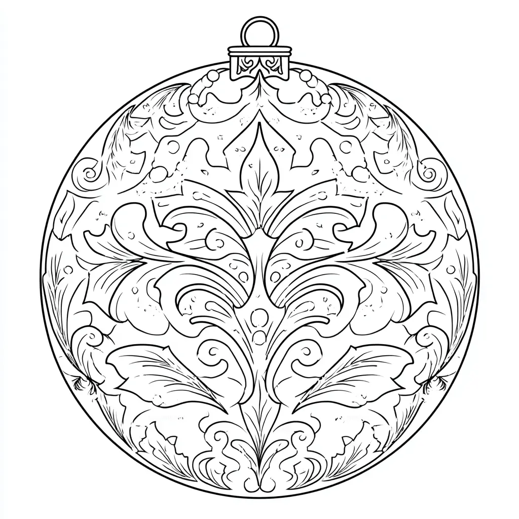 Dibujo de bola diseño especial para colorear Dibujo de bola diseño especial para colorear