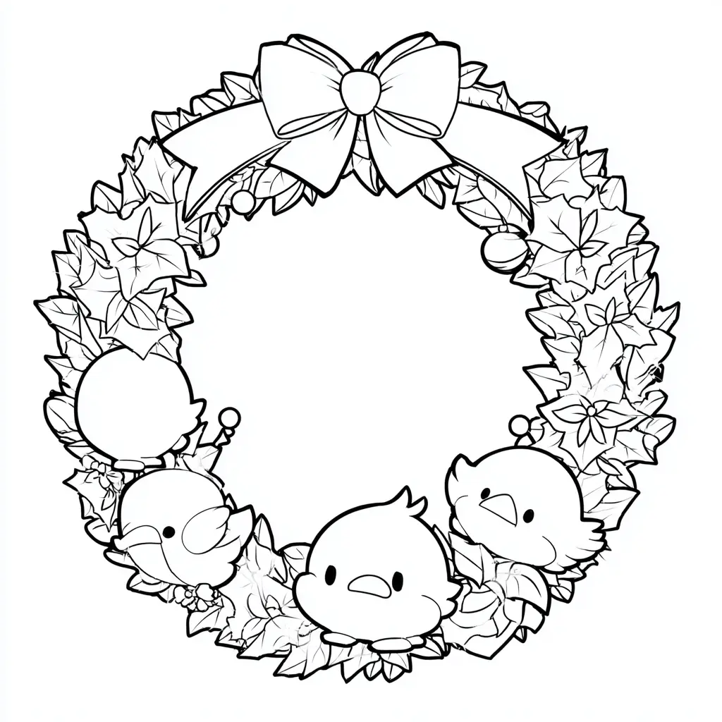 Dibujo de corona con tiernos pajaritos para colorear Dibujo de corona con tiernos pajaritos para colorear