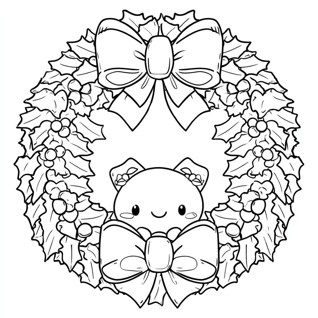 Dibujo de corona hermosa con lazos para colorear Dibujo de corona hermosa con lazos para colorear