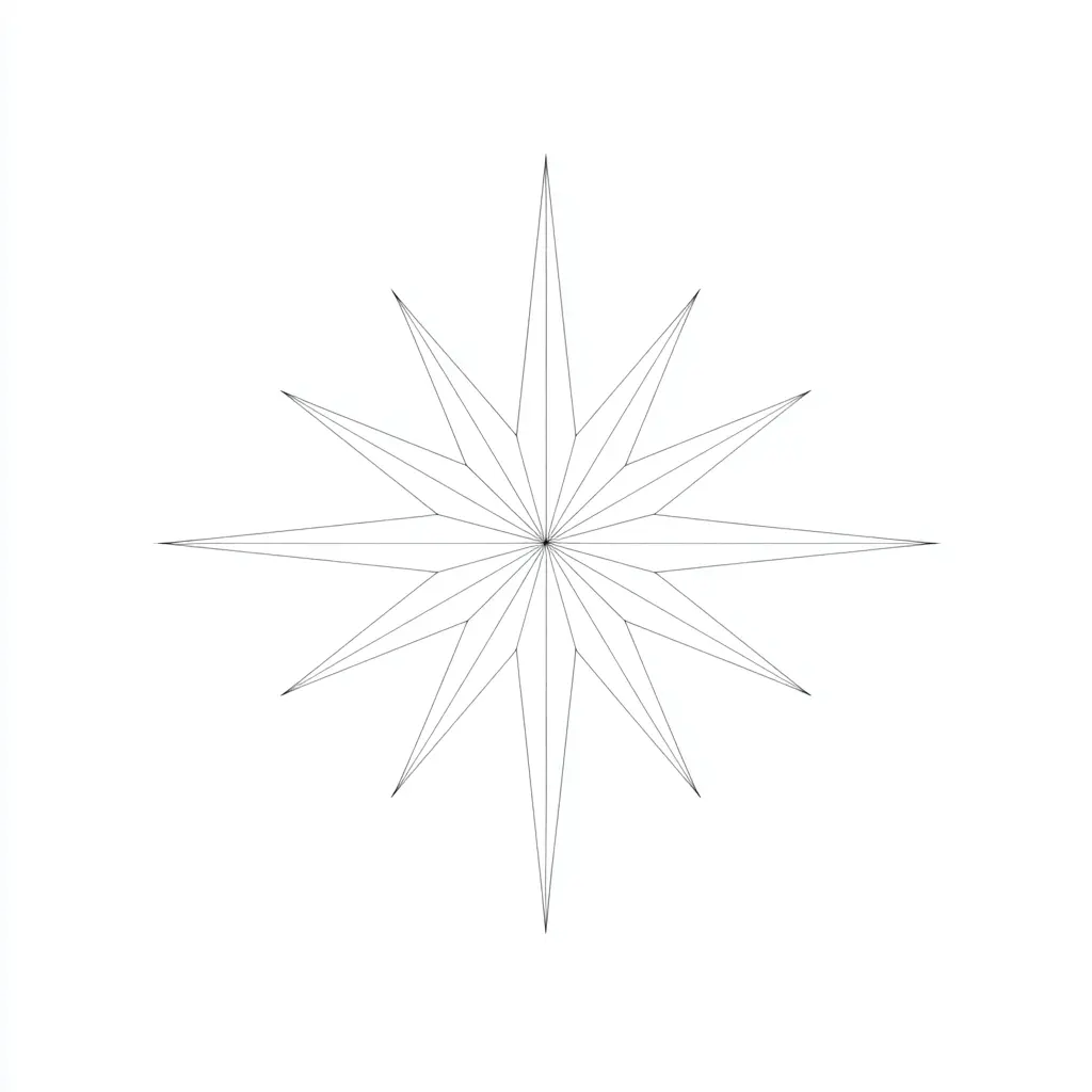 Dibujo de estrella de la Navidad para colorear Dibujo de estrella de la Navidad para colorear