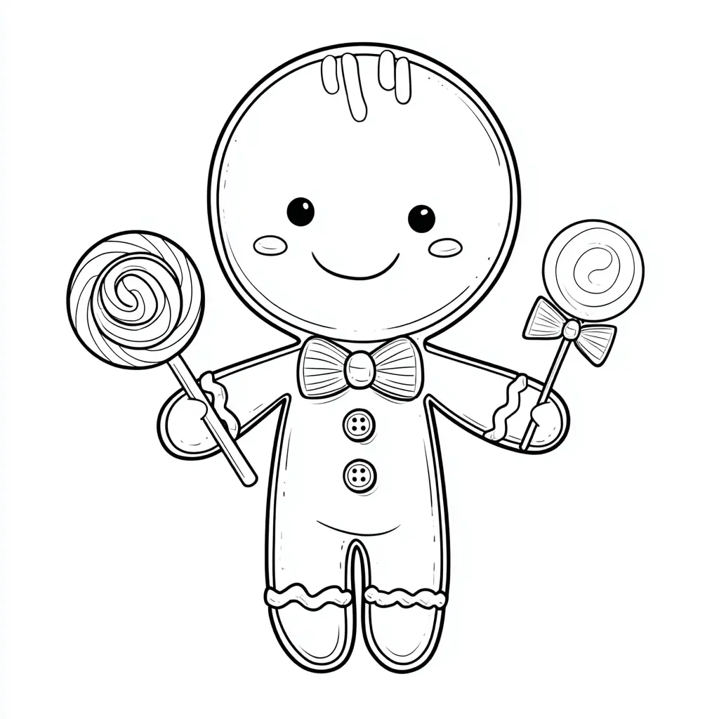 Dibujo de niño de jengibre con pajarita para colorear Dibujo de niño de jengibre con pajarita para colorear