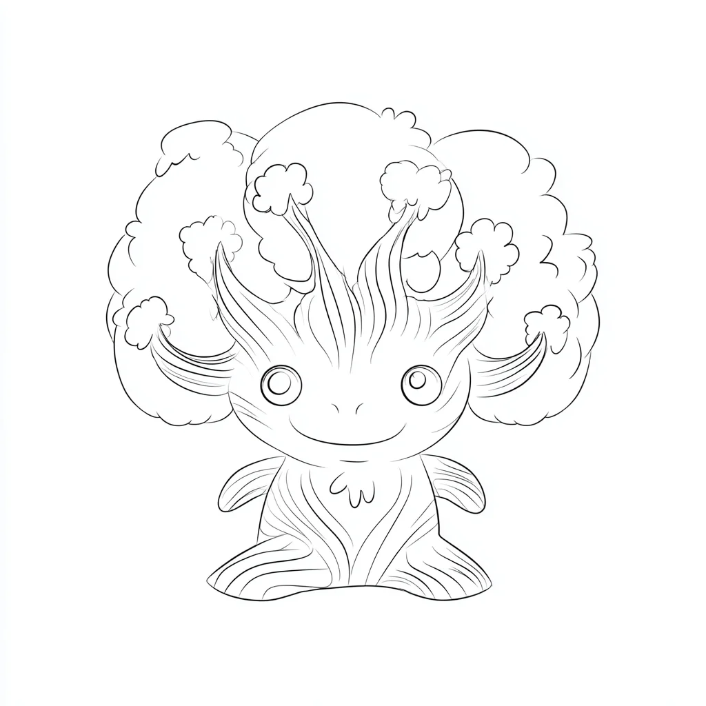 Dibujo de el duende del árbol para colorear Dibujo de el duende del árbol para colorear